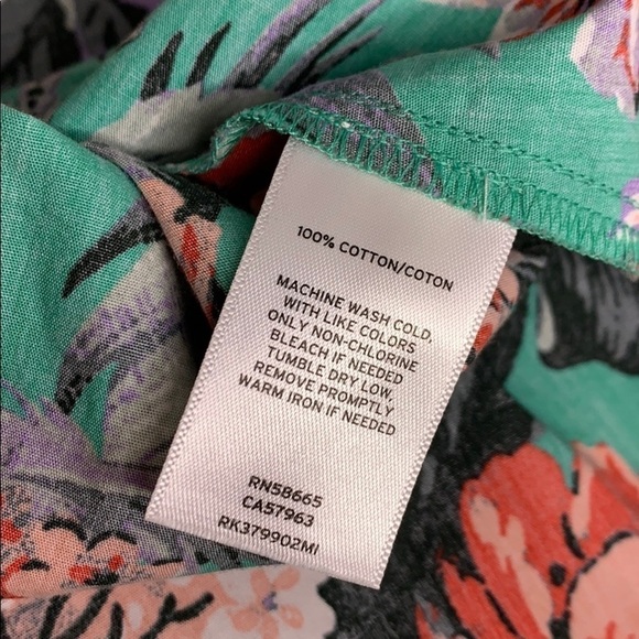 New without tags Abound Floral thick strap babydoll tank top - Picture 6 of 6